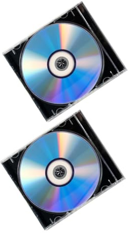 Beaupretty 2juegos Disco Grabable De Discos Vírgenes CD-r para Música y Audio para Grabación Casera y Almacenamiento De Datos De Unidades
