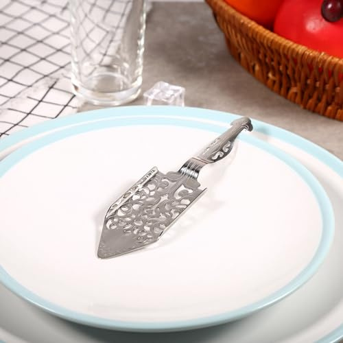Mingzhe Cucchiaio per Assenzio in Acciaio Inossidabile 304, Design Elegante, Filtro per gli Appassionati di Cocktail, 1 Pz (cucchiaio da assenzio vintage)