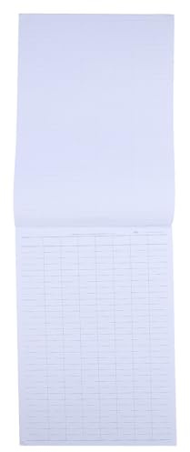 Healeved Livre de Comptes, Carnet D’inventaire Suivi des Stocks, Papier, Bleu, Fiches de Détail, Suivi Financier, Maison Bureau