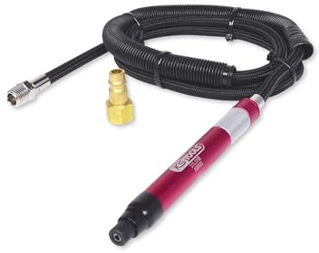 KS Tools 515.3198 - Amoladora recta neumática, 70.000 rpm (132 mm de longitud, 1/4 PT)