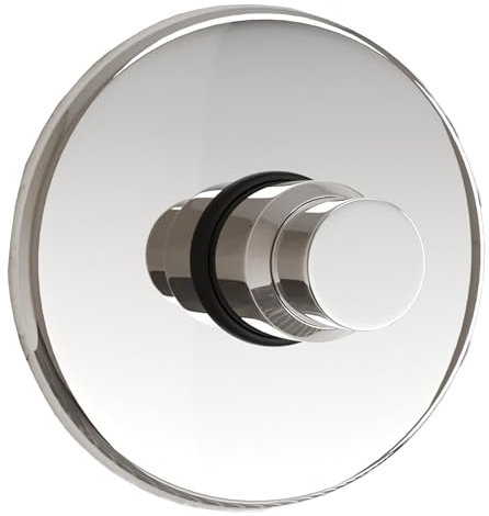 Deva NCT003 Concealed Self Closing Recessed Shower Valve with Chrome Finish, 115 mm Dia x 93 mm h