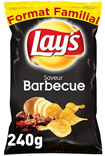 LAYS Barbecue Crisp 6 Packs of 240G