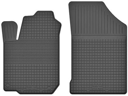 Gummimatten Automatten Gummifussmatten Gummi Fußmatten für Citroen C1 I Bj. 2005-2014 VORNE Fahrer-und Beifahrermatte U_C