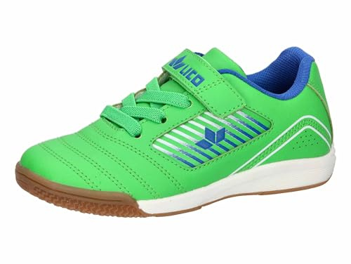 Lico Unisex Kinder Chaska Vs Hallenturnschuhe, Grün Blau, 32 EU