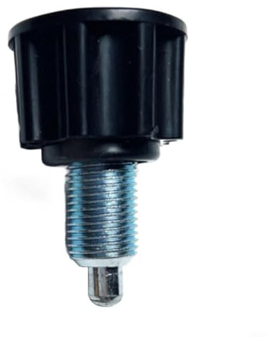 Fauhapyway Boulons de réglage en acier ABS pour vélo d'appartement - Fixation avec goupille à ressort - Pièces de rechange dynamiques 22/24 mm (24 mm noir)