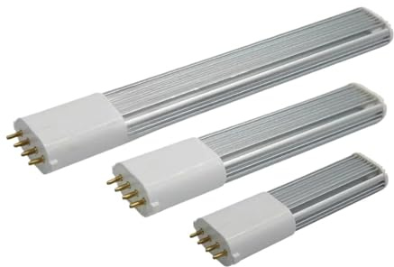 2G7 4W/120mm 6W/152mm 7W/165mm 10W/220mm 4P Bordslampa med LED-lampa, horisontell kontakt, ersätter 15W, 20W, 25W(Natural White 4000K,6W 152mm)