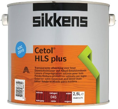Sikkens SIKCHLSPM 2.5L Cetol HLS Plus Translucent Woodstain Mahogany