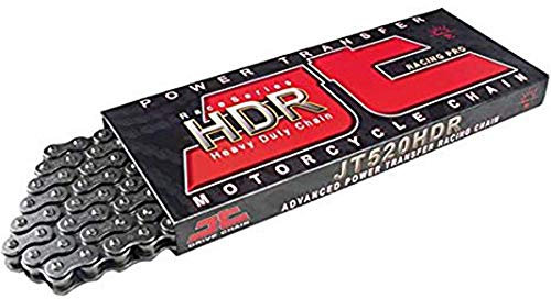 JT pignons Jtc428hdr108sl 428 HDR 108-link Heavy Duty Chaîne d'entraînement