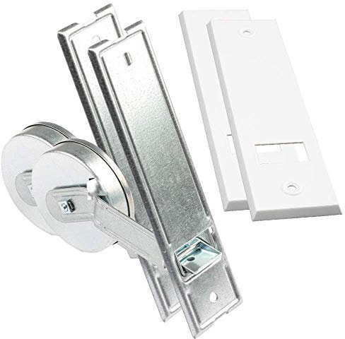 2er SET Gurtwickler inkl. Abdeckplatte Lochabstand 160mm (bis 5m Gurt und 20-24mm Gurtbandbreite)