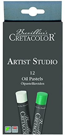 Cretacolor Studio Ölpastell Kreiden, 12er Etui