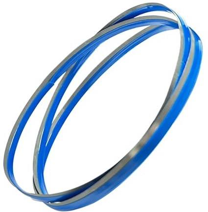 FOXBC 64-1/2 Inch Bi-Metal Bandsaw Blade Metal Cutting 10/14 TPI, 64-1/2 Inch X 1/2 Inch X 0.02“