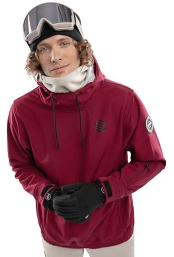 SIROKO - Snowboardjacka Siroko W1 Groenland - XL - Rödbrun