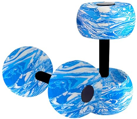 Xistuoz Haltères d'aérobic aquatique | Haltères de résistance pour piscine, entraînement, natation, équipement aquatique pour la natation, la récupération, les loisirs, les personnes âgées, adultes
