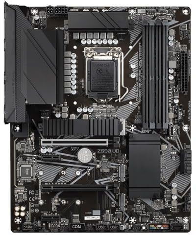 Z590 UD LGA 1200 Z590 ATX Motherboard with Triple M.2, PCIe 4.0