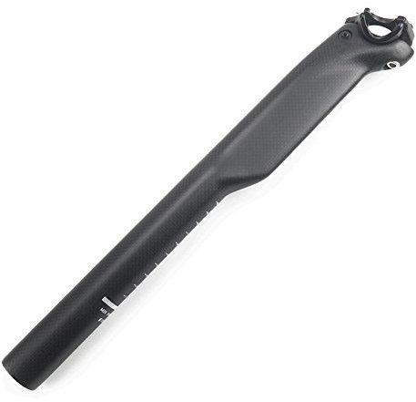 RXL SL tija Carbono tija Bicicleta de Carretera tijas MTB Carbono 27.2/30.8/31.6mm tijas Bicicleta Carretera 3K Mate Offset 25mm Tubo sillin Bici 31.6*350mm