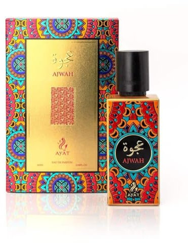 AJWAD Attar Arabian de Dubai Eau De Parfum 60ml - Oriental Halal Fragrance in Bergamot, Litchi, Jasmine, Roses, Cinnamon, Cedar, Amber, Musk, Vanilla