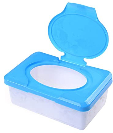Ditanpu Feuchttücher Box Baby, Box Für Feuchtes Toilettenpapier, Toilettenpapier Aufbewahrungsbox, Dose Für Feuchtes Toilettenpapier, Taschentuchhalter Kunststoff Feuchttücher Spender, Tücherbox