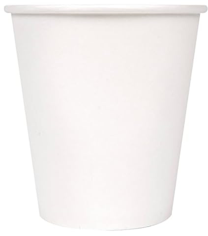 IMTINA Vasos De Papel Ecológicos Compostables Biodegradables Desechables, Apto para bebidas calientes y frías, agua, café, 1000 unidades (12oz - 360 ml)