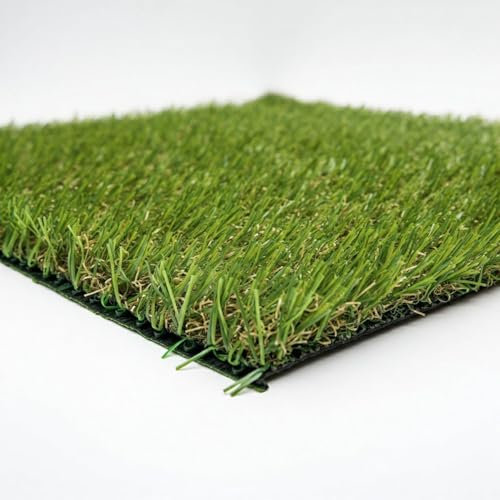 MIMOCASA Alfombra de Césped Largo Artificial para Exterior e Interior – Verde Realista, Resistentes al Agua y UV – Ideal para Terraza, Jardín, Balcón y Piscina – Medida: 100x150cm (100 X 150CM)