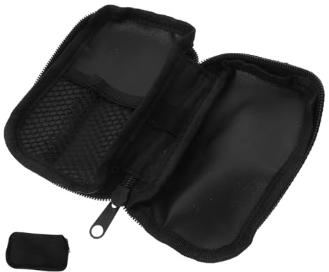 Veemoon Estuche Organizador Portátil para Diabéticos Bolsa de Transporte con Cierre Resistentes y Duraderos para y Uso Diario Compatible con Medidores de Glucosa y Accesorios