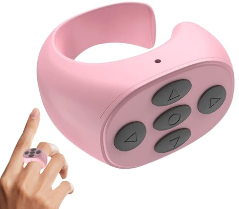 Telecomando per fotocamera wireless - Controller per pulsante selfie con otturatore remoto ricaricabile per fotocamera wireless - Smart Clicker per foto e video