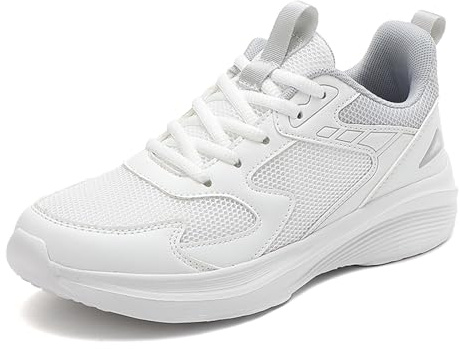 Allbestop Basket Femme Cuir, Chaussures Femme Orthopédique Tennis de Table Barefoot Sneaker Chaussures de Running Short Randonnée Basket Marche Jogging Large, Sport Bowling Chaussure(Gris,41)