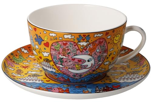Goebel mjölkkaffekopp Rizzi The Romance of the Sea – Pop Art
