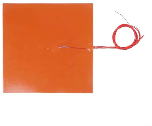 Tappetino riscaldante in silicone per stampanti da 220 V, potenza 800 W per riscaldamento efficiente e protezione da surriscaldamento