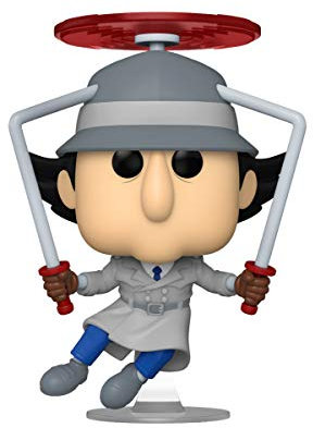 Funko- Pop Animation Inspector Gadget Flying Figura Coleccionable, Multicolor (49269)