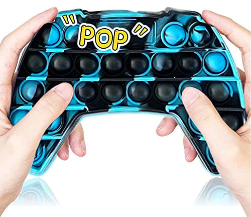 mciskin Spiel Controller Pop Blase sensorisches Fidget-Spielzeug,Drücken Sie die Pop-Blase Fidget-Spielzeug,Sensorisches Fingerspitzenspielzeug aus Silikon,Geeignet Für Kinder und Erwachsene