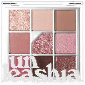 UNLEASHIA | Glitterpedia Nr. 5 All of Dusty Rose Augenpalette