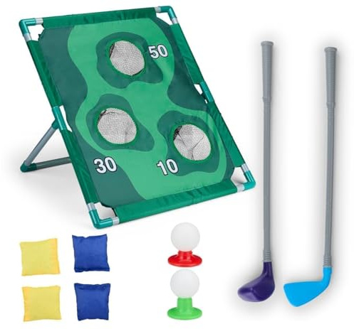 Eddy Toys 8711252557021 2-in-1 Golf-und Cornhole Spielzeug