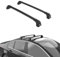 TURTLE kompatibel mit Volkswagen Transporter (T5) 2003-2015 Air3 Dachträger | SCHWARZ