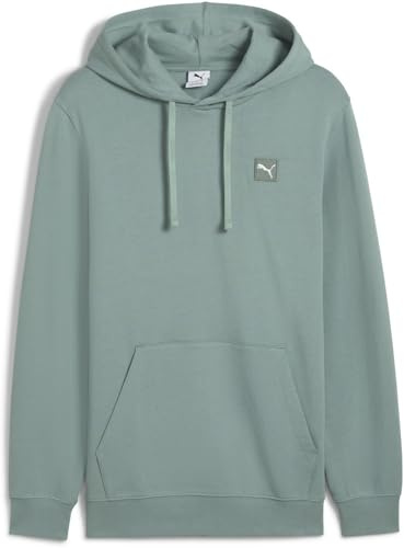PUMA ESS Elevated Hoodie TR, Sudaderas Con Capucha Homme, Green Moon,