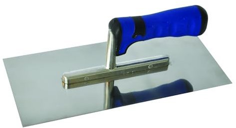 BAUTOOL® ProGlätt ErgoGrip Edelstahl-Glättekelle, 280 x 130 mm, für Trockenbau und Verputzarbeiten