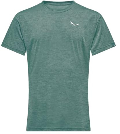 Salewa PUEZ Melange Dry M S/S Tee, XL, Willow Melange