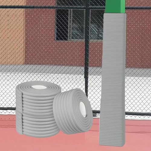 Imbottitura per bastone da basket resistente alle intemperie, autoadesiva, protezione per allenamento (10 pezzi, grigio) – Migliora il tuo gioco massimizza la protezione!