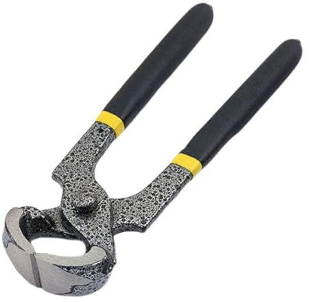 Zanthicia Nipper Claw Extractor End Cutting Pliers Personalized Nail Puller Tool Unique High Carbon Steel Comfort Staple Puller Nail Tool End Cutting Pliers