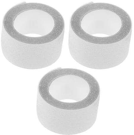 HEMOTON Pegatinas antideslizantes para suelos, autoadhesivas, de goma, 2 piezas, para cocina y ducha, fuerte adhesión