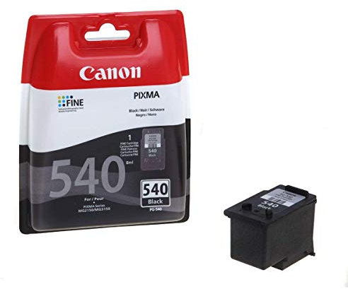 Canon PG-540 Druckertinte Schwarz - 8 ml für PIXMA Tintenstrahldrucker ORIGINAL