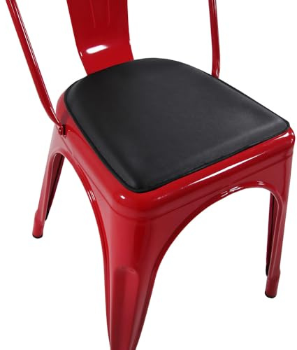 hjh OFFICE 645030 Cojín magnético PILOW I Piel sintética Negro, El complemento Ideal al VANTAGGIO Comfort, Acolchado