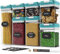 Chef's Path Food Storage Container with Lids Airtight - Set of 7 Variety Kitchen Storage Containers for Cereal, Biscuits, Flour & Pasta Storage & Kitchen Organisation - Food Labels & Marker Included