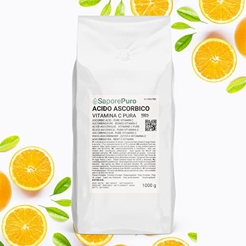 Acido ascorbico puro 1 Kg vitamina c in polvere