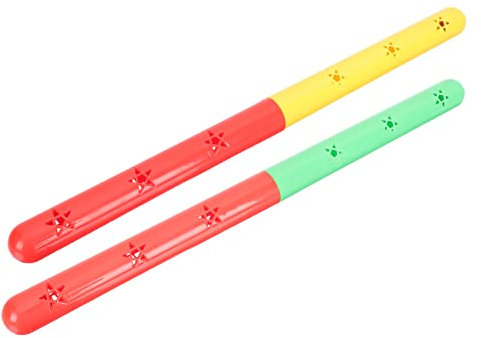 Gogogmee 2St gymnastikstock gymnastikstab turnstab Rennbahn-Staffelstab Fitness-Transfersticks Gymnastik-Trainingsstöcke Leichtathletik-Stöcke zweifarbige Relaissticks Eisen