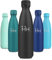 Botella Agua Acero Inoxidable 750ml, Termo Agua sin BPA, Botella Termo Reutilizable, Cantimplora Termica con Doble Pared, Botella Termica para Oficina, Escuela, Yoga, Deporte, Senderismo, Aire Libre