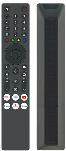 VINABTY Mandos a Distancia por Voz de Repuesto Aptos para TCL 32V5C 40V5C 43V5C 50V6C 55V6C 65V6C 75V6C Full HD Smart QLED Direct LED TV