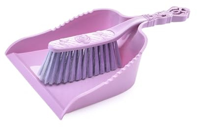 jojnsha Set Paletta per Scopa Piccola da Tavolo Raccolta Efficiente dei Detriti Spazzola per Pulizia della Spazzatrice Soluzione Facile da Riporre Spazzola a Setole Morbide
