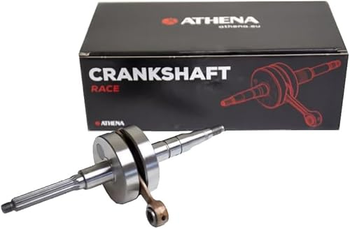 S410130320006 - Albero Motore Racing Corsa Spinotto Ø 12 Minarelli Verticale Compatibile con AMICO 50 CW 50 BW'S 50 Booster Ng Spirit 50 SLIDER 50 2000-2002 CW RS SPY 50 1995-1998