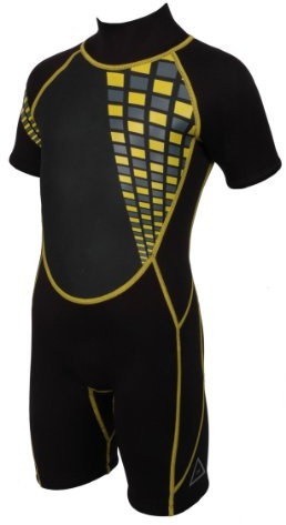 Tamino 3mm Kinder Neoprenshorty, gelb, 152-158 (L)