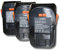 vhbw 3X Batteries Compatible avec AEG BEX18-125-0, BBH18 Li-302C, BBH18-0, BEX18-125, BBH 18 Li-402C Outil électrique (1500 mAh, Li-ION, 18 V)